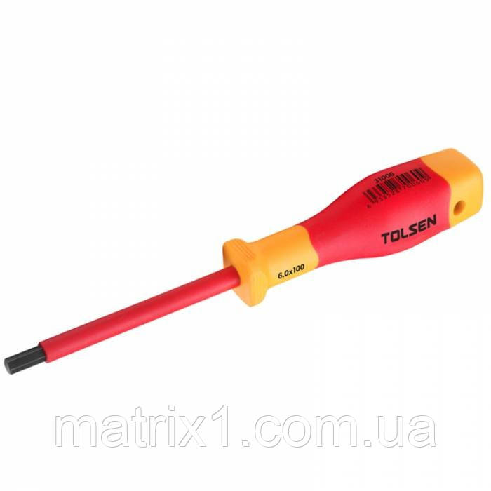 Ізольована викрутка шестигранна Premium H3.0 × 75 мм TOLSEN V31003