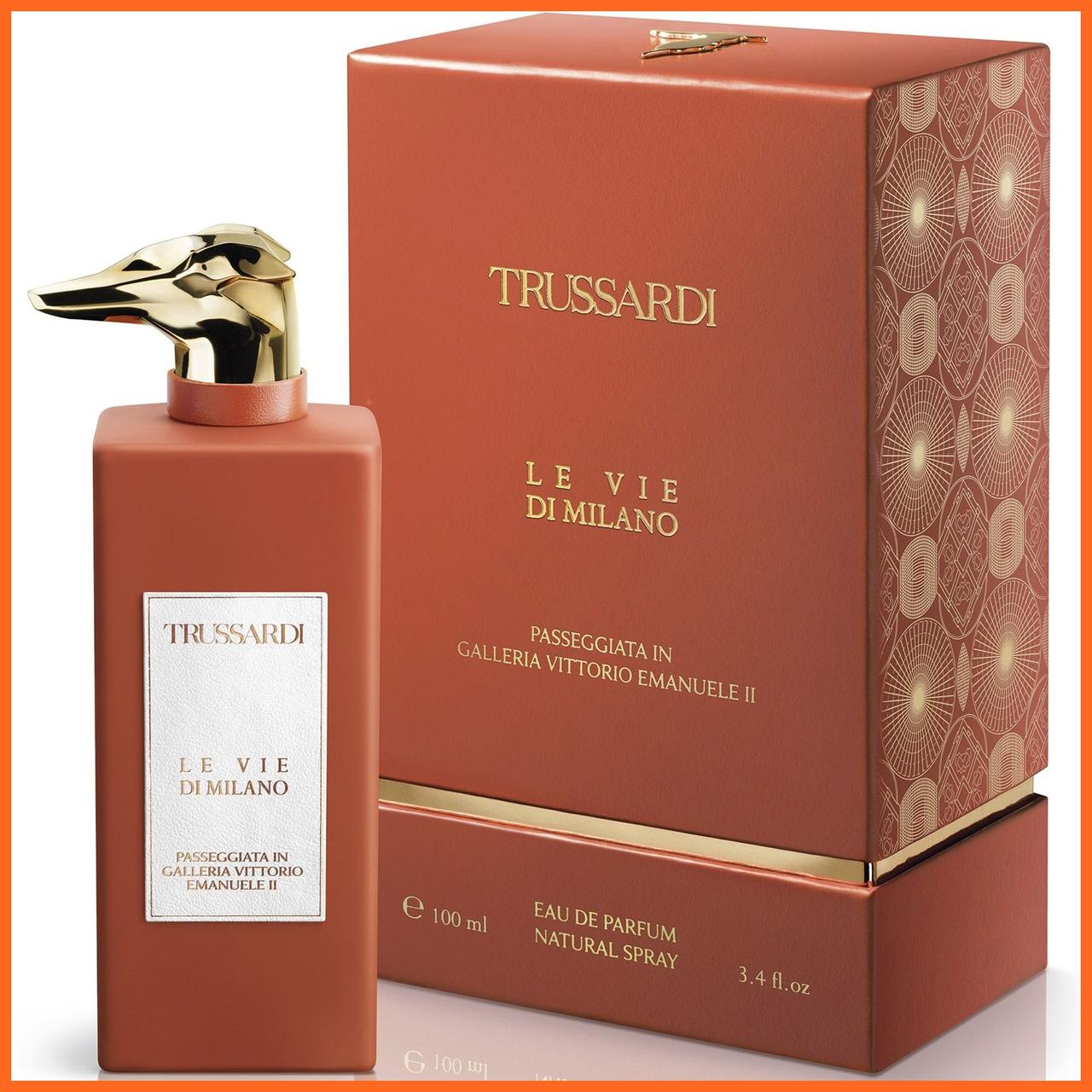Trussardi Le Vie Di Milano Passeggiata In Galleria Vittorio Emanuele II парфюмированная вода 100 ml., фото 1
