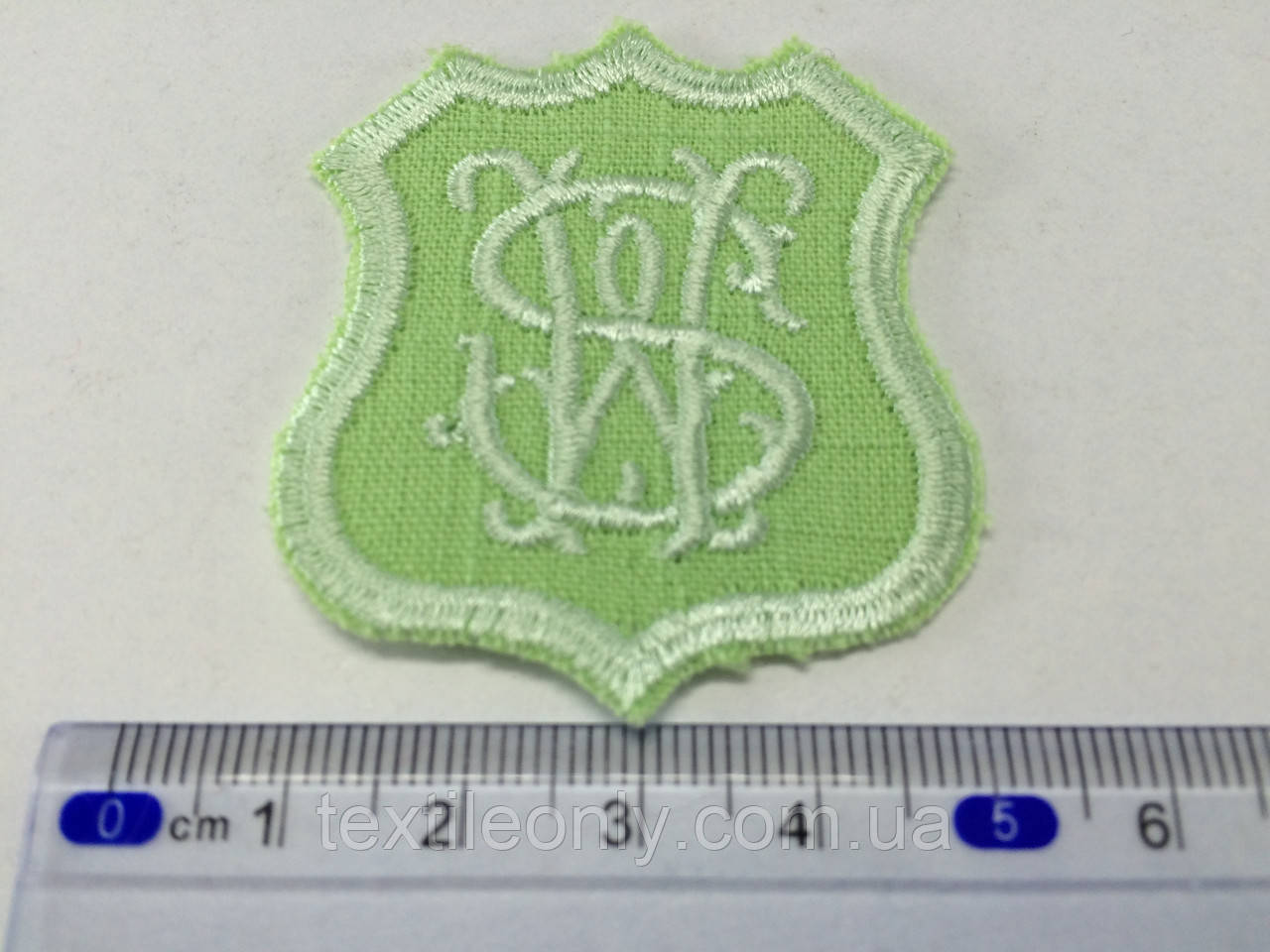 Нашивка west side 45х50 мм колір салатовий