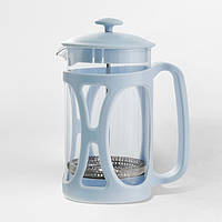 Френч-прес для чаю та кави 1,0л Maestro MR1663-1000N блакитний