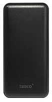 Power Bank Temco PAL04 10000mah black Гарантия ПРЕДОПЛАТА 100%