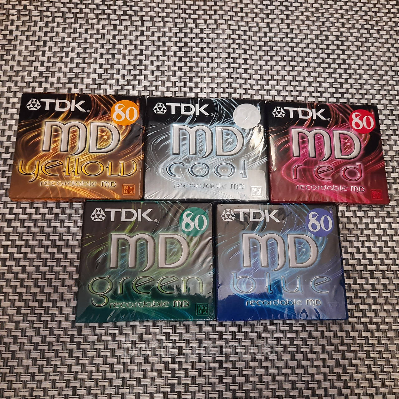 Минидиск MiniDisc TDK color 80 MD цифровой магнитооптический носитель информации - фото 3 - id-p1608727867