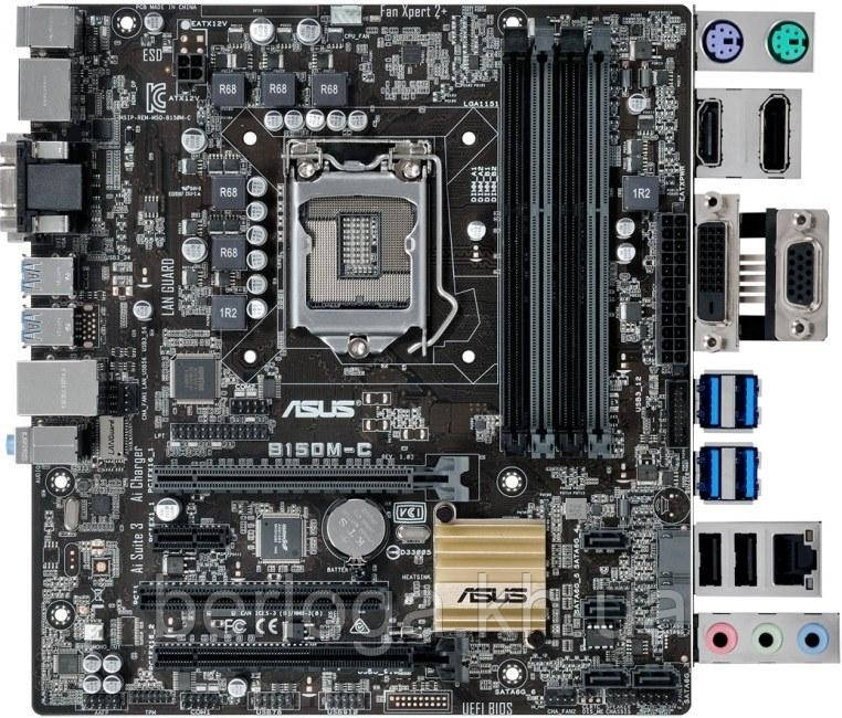 Материнська плата ASUS B150M-C