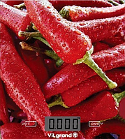 Весы кухонные Vilgrand VKS-525-pepper 5 кг