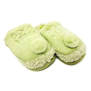 Кімнатні тапочки Corifei зелені закриті