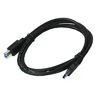 Дата-кабель Viewcon VV003 1.5m USB (тато) - USB Type B (тато) Black для принтера