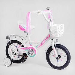 Велосипед детский 12 дюймов с корзинкой