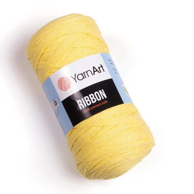 YarnArt Ribbon 754 світло-жовтий