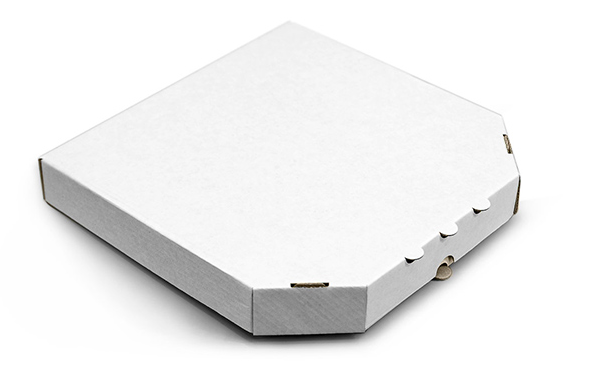 Коробка для піци 30см біла