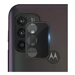 Захисне скло для камери BeCover Motorola Moto E20 Black