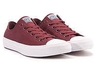 Кеды Converse Style All Star 2 Бордовые низкие кеды мужские / кеды женские (36)