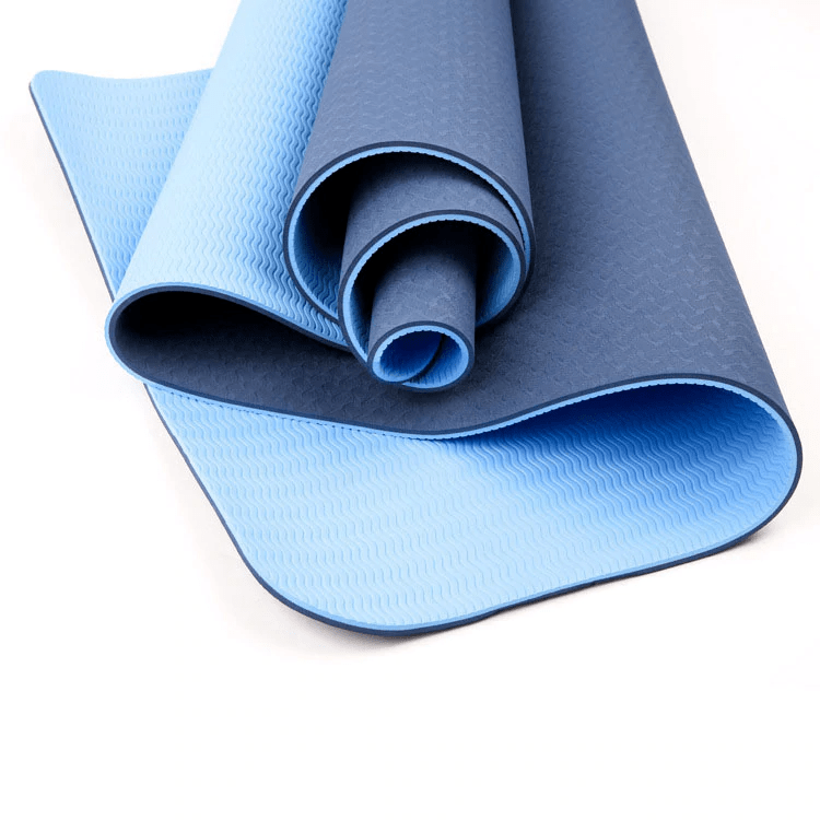 Йога мат (коврик для фитнеса и йоги) Плотный спортивный коврик (каремат) yoga mat (A/S) - фото 2 - id-p1608851450