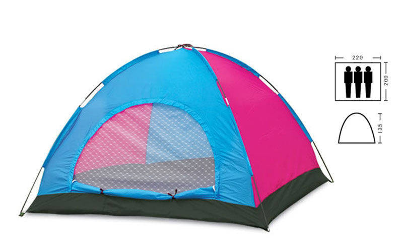 Палатка туристическая 3х местная для кемпинга (A/S) - фото 3 - id-p1608851456