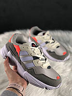 Кроссовки женские белые Adidas Originals Yung 96 (00721)