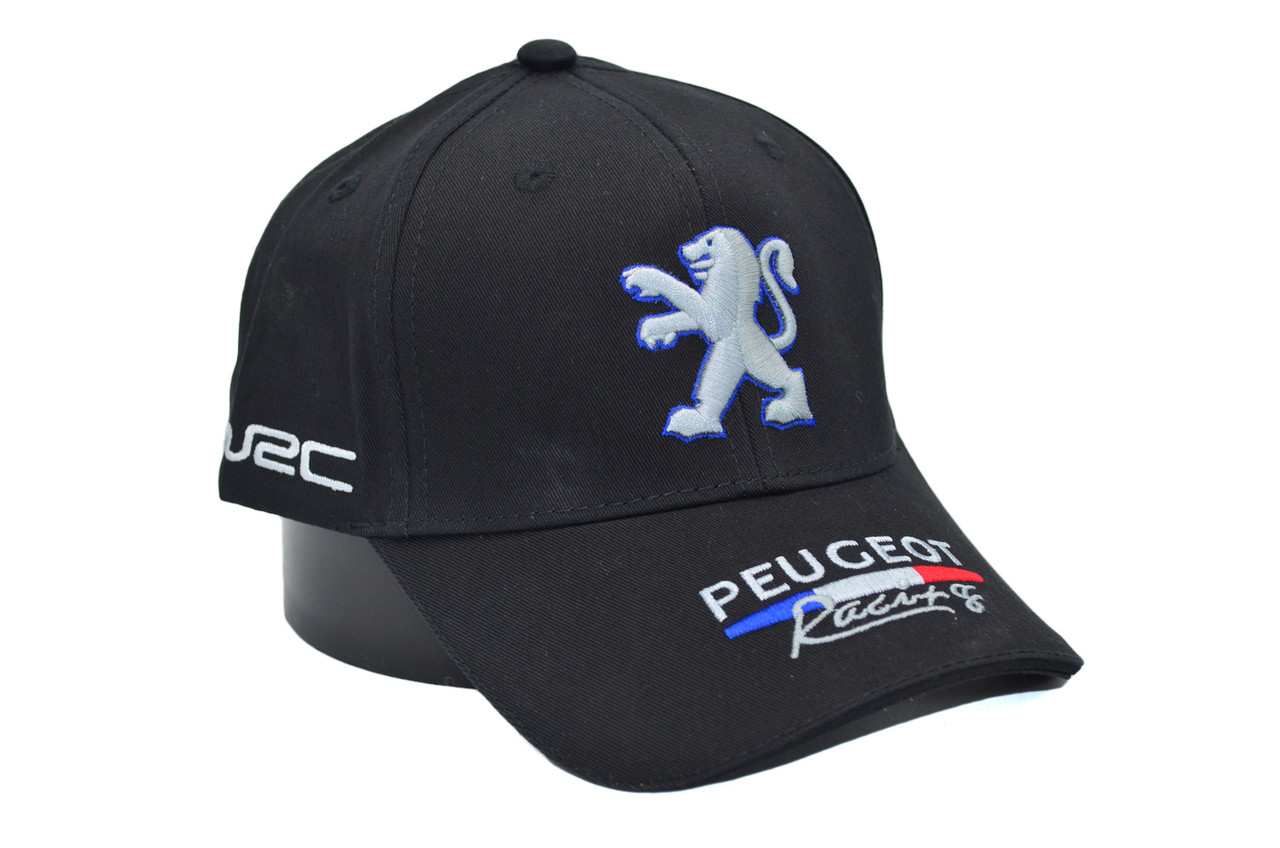 Кепка Sport Line з автомобільним логотипом Peugeot 56-59 см чорна (F 0919-487)