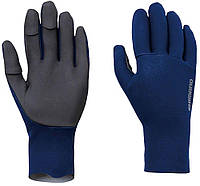 Перчатки Shimano Chloroprene EXS 3 Cover Gloves Blue р. L (22660825)