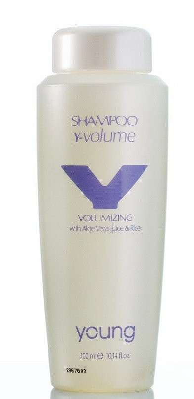 Шампунь для збільшення об'єму волосся, Young Volumizzante Aloe Vera Juice & Rice Shampoo, 300 мл