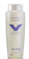 Шампунь для збільшення об'єму волосся, Young Volumizzante Aloe Vera Juice & Rice Shampoo, 300 мл