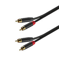 Готовий аудіокабель Roxtone GPTC160L1.5 2RCA plug - 2RCA plug 1.5 м