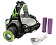 Ліхтар налобний світлодіодний акумуляторний на голову Head Lamp WD419 WD107 microUSB T6+Cob Налобний ліхтар, фото 6