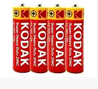 Батарейка Kodak Super Heavy Duty Zinc 1.5V R6Р АА (пальчиковые) 4 шт.