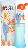 Moschino I Love Love 50 ml Туалетна вода жіноча (оригінал оригінал Італія)