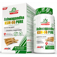 Чоловіче здоров'я Amix GreenDay ProVegan Ashwagandha KSM-66 - 60 капс