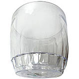 Горщик для квітів крістал Pinecone 0,75 л прозорий, фото 3