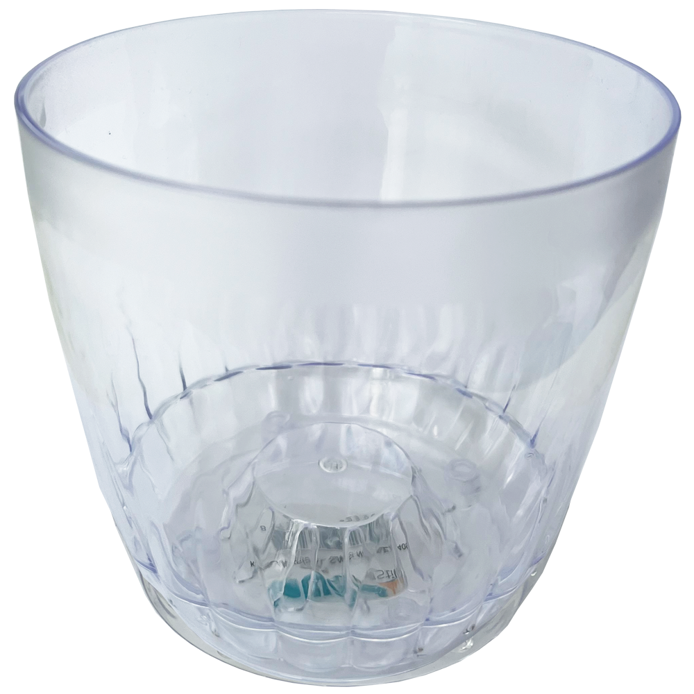 Горщик для квітів крістал Pinecone 0,75 л прозорий, фото 1