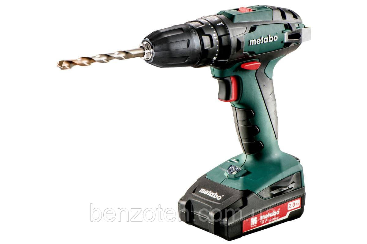 Шуруповерт акумуляторний Metabo SB 18