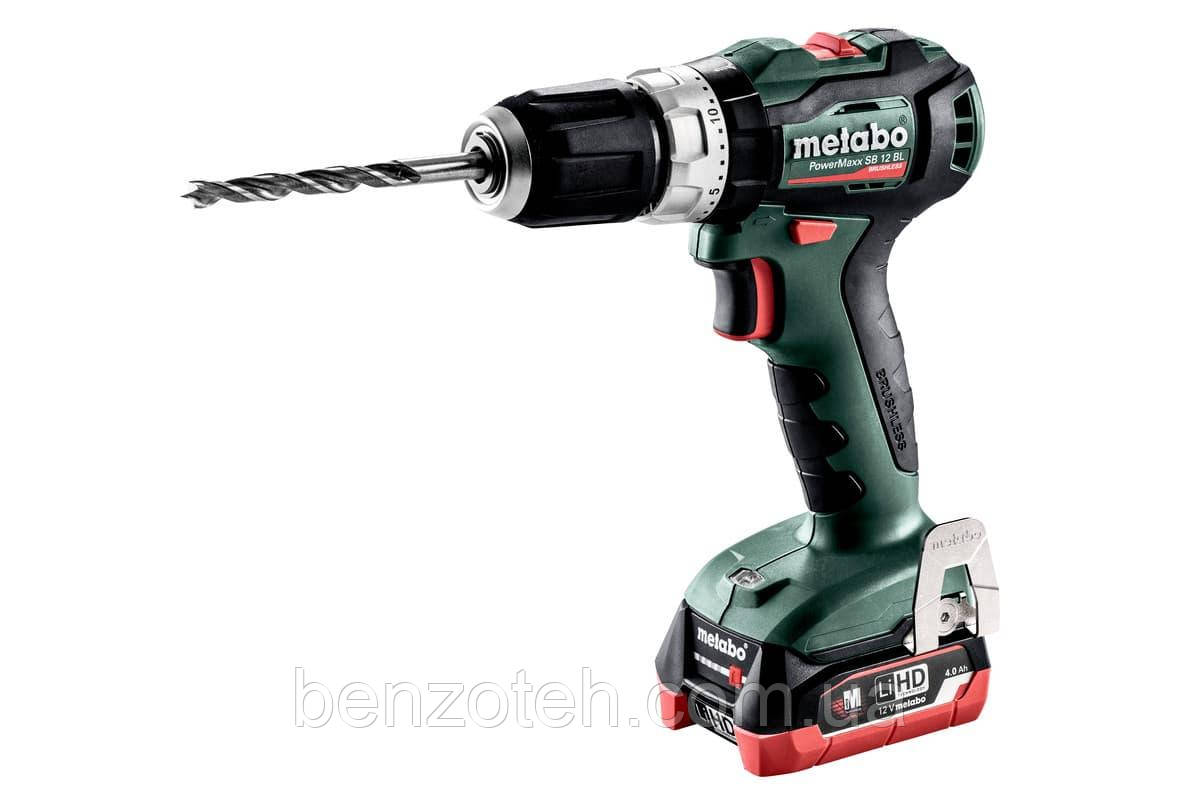 Шуруповерт акумуляторний ударний Metabo SB 12 BL