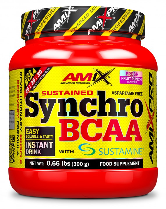 Амінокислоти Amix AmixPro Synchro BCAA plus Sustamine - 300 г