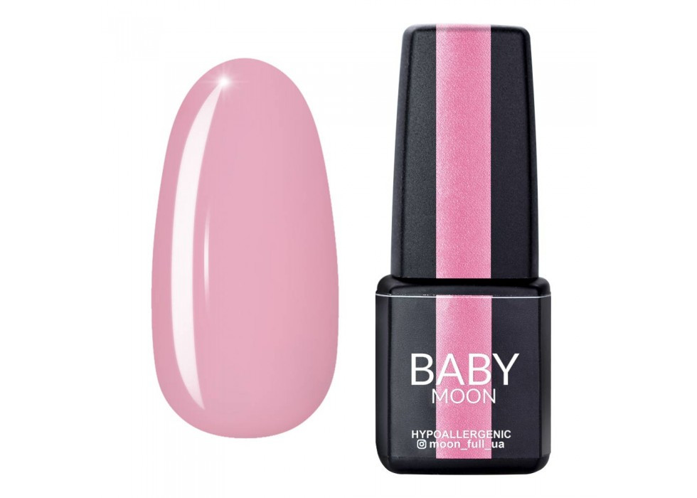 Гель-лак Baby Moon Full Dolce Rose №005 рожевий зефір, 6мл., фото 1