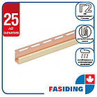 Планка FaSiding Standard/BlockHouse "J-trim" "Лён"