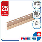 Планка FaSiding Standard/BlockHouse "фінішна" "Міндаль"