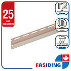 Планка FaSiding Standard/BlockHouse "финишная" "Лён"