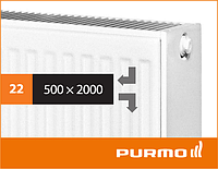 Стальной панельный радиатор PURMO Compact 22 500x 2000