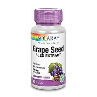 Экстракт виноградных косточек Solaray Grape Seed Extract 200 mg 60 капсул