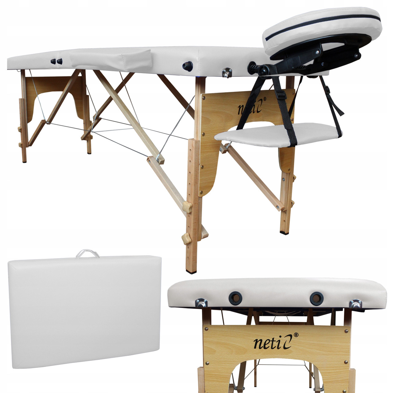 Масажний стіл NETI 04 Ексru, фото 1