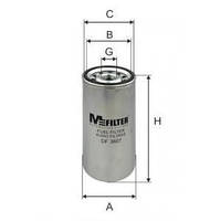 Фильтр топливный RENAULT TRUCKS/VOLVO Kerax,Magnum,FH,FM 2017- 23880105 (Пр-во M FILTER ) DF 3607