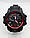 Годинник спортивний водостійкий армійський G-SHOCK Casio (Касіо) Чорний з червоним ( код: IBW845BR ), фото 2