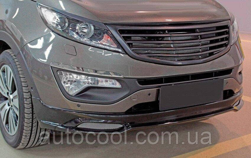 Решітка радіатора (4 поперечини) KIA Sportage 2010-2013 р.в. Кіа Спортейдж