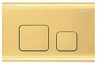 Кнопка смыва для инсталляции F LIGHT GOLD золото