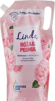 Рідке мило Linda Roza&Peonia, 1000 мл