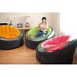 🔸 Надувне крісло Intex Empire 68581, 112 х 109 х 69 см | Надувні меблі Інтекс, фото 2