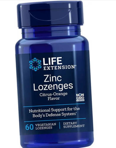 Купить Life Extension Zinc Lozenges 60 veg lozenges, цена 600.69 ...