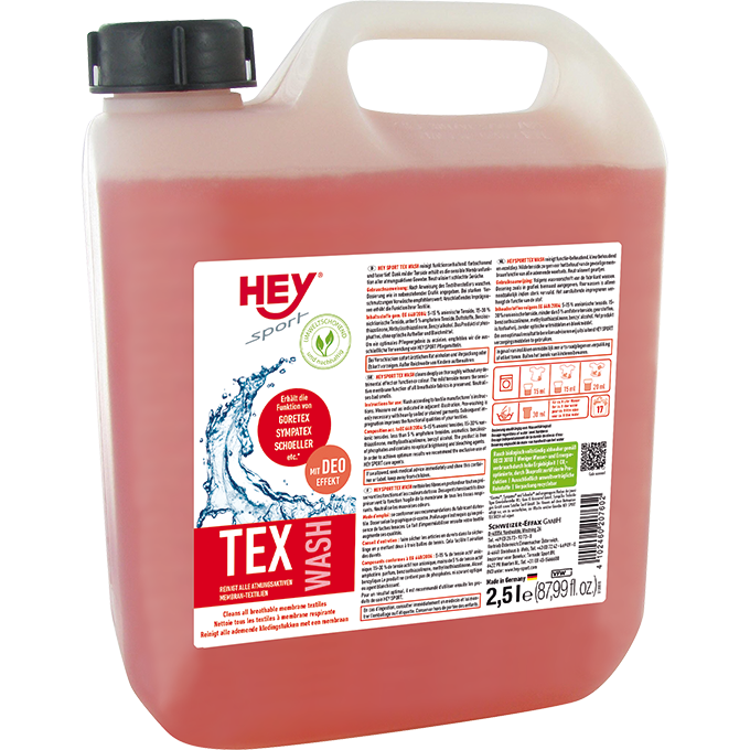 Прання виробів з мембранних тканин HeySport Tex Wash 2,5 l (20762600), фото 1