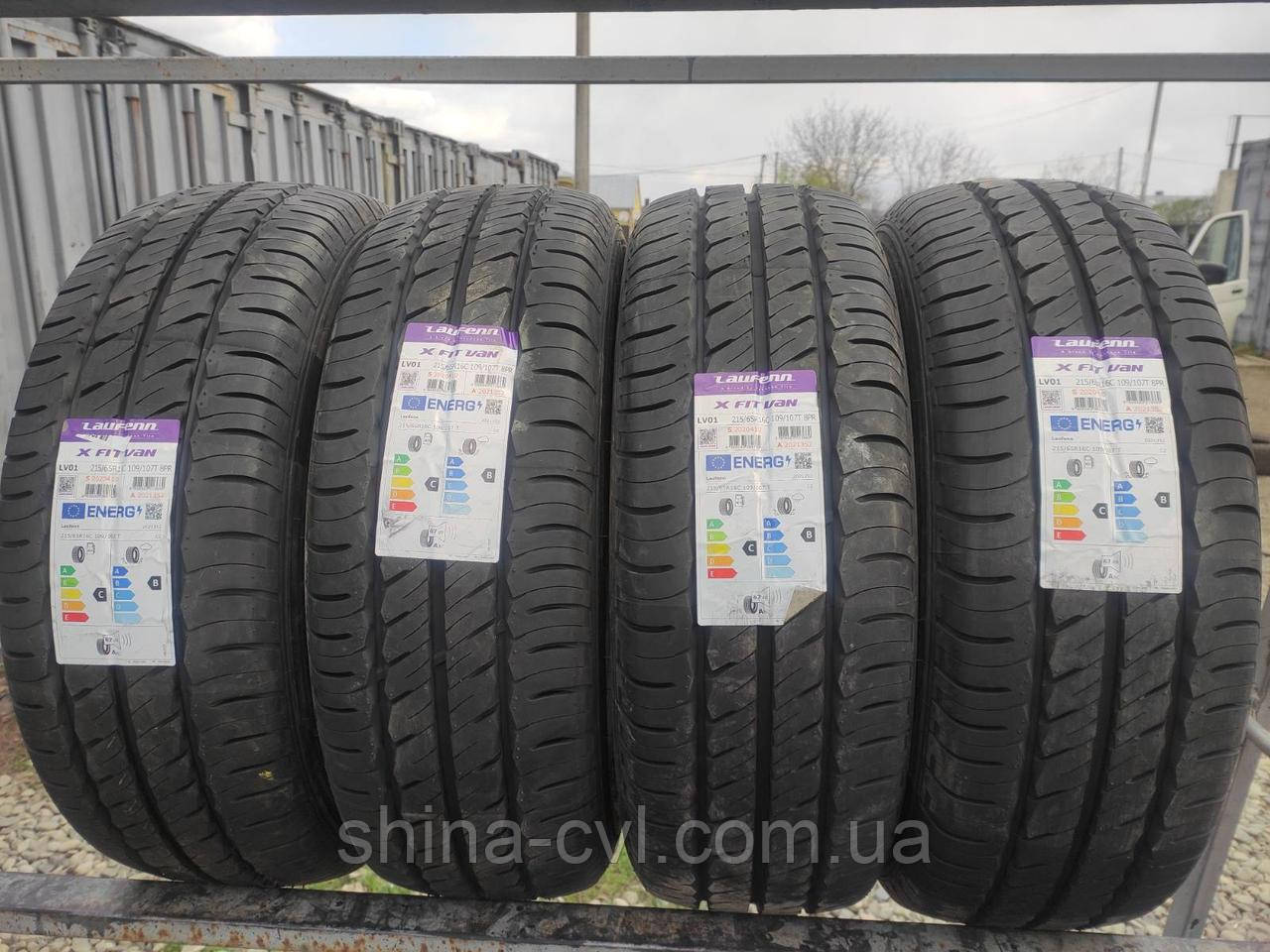 Літні вантажні шини 215/65 R16C 109/107T LAUFENN LV01 X FIT VAN, фото 1