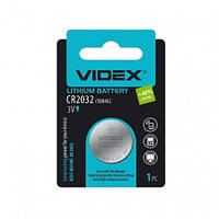 Батарейка элемент питания CR-2032 Литий 3V Videx