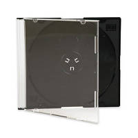 Бокс для CD-DVD Slim Box черный